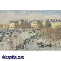 Tranh sơn dầu thành trì đẹp